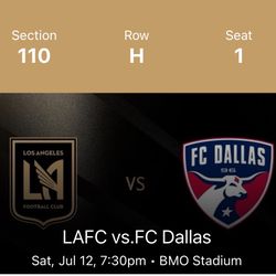 LAFC Saturday July 12th