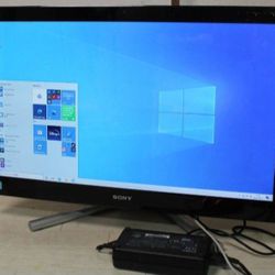 Touchscreen Sony 24 Inch All In One PC Desktop 