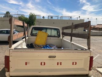 Old school Ford pickup truck