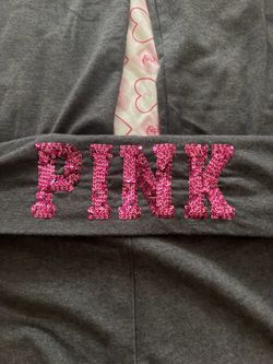 PINK flarred leggings siZe M