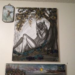 Chinese Ink Painting Natural Material From Nature