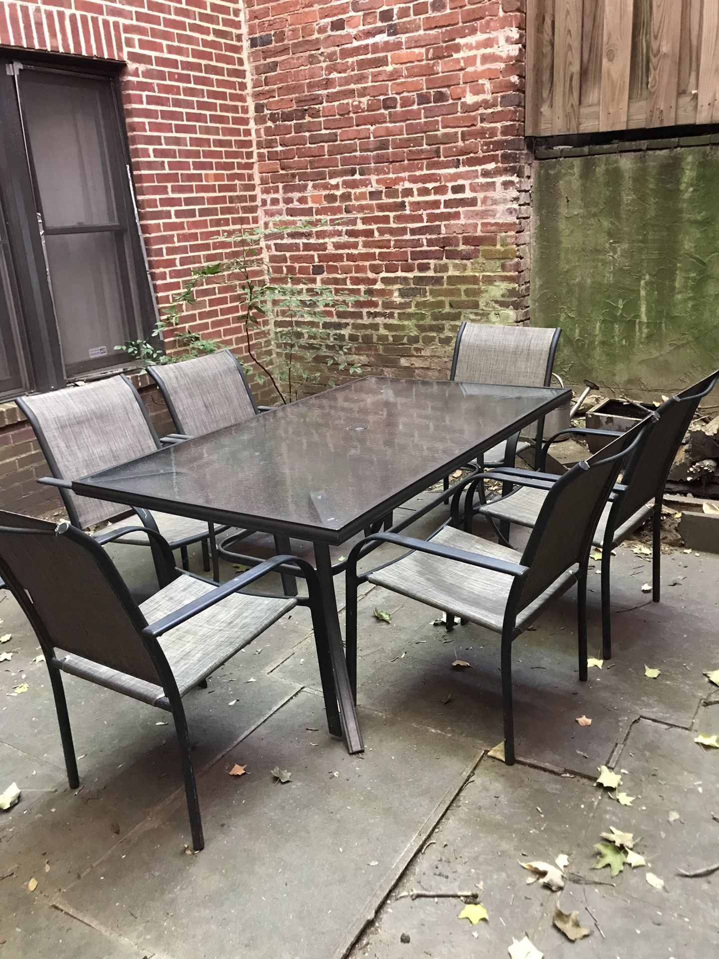 Patio Table Set (6 chairs)