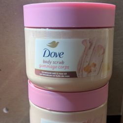 Dove Exfoliating Body Scrubs