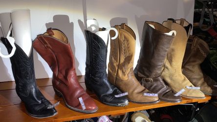 Men’s boots all sizes we have you pick