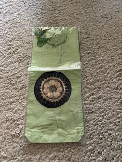 New Chinese Silk Brocade Wine Gift Bag with Embroidery & Tassel