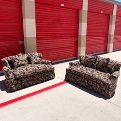 Elegant sofa & loveseat