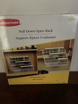 Spice Rack - Rubbermaid Pull Down