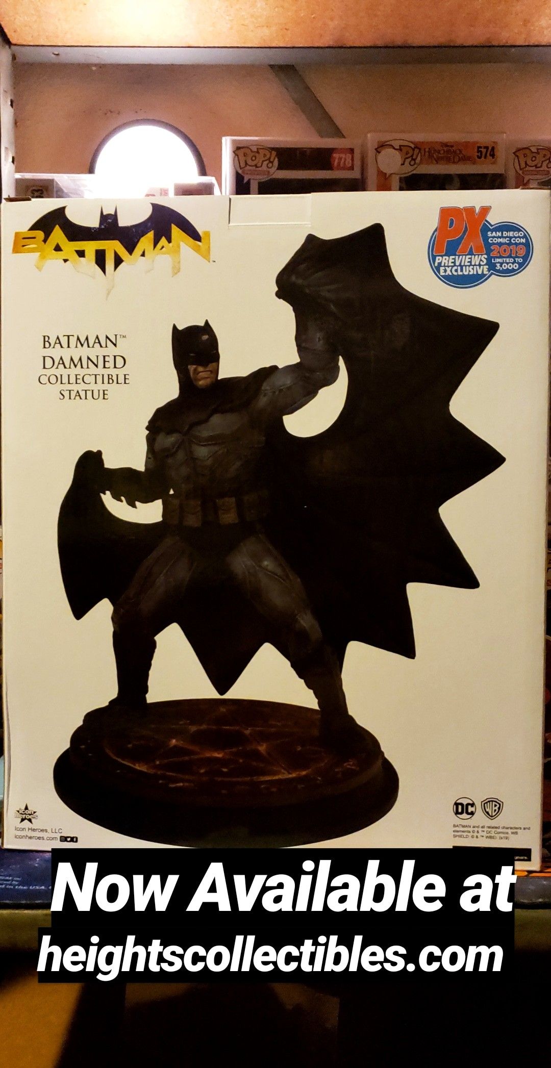Batman Damned - (Collectible Statue) San Diego Comic Con 2019, PX Previews Exclusive Limited to 3,000
