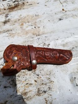 Leather Gun holster