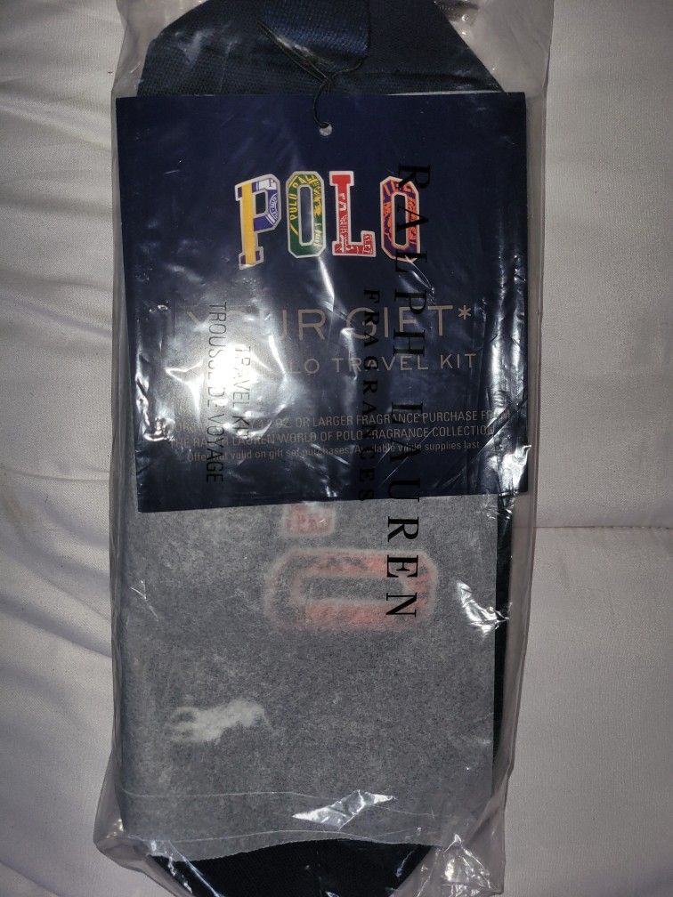 Brand New, Never Opened Polo Ralph Lauren Travel Kit/Toiletry Bag
