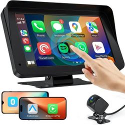 Wireless CAR play 7 Inches Backup Camera Appleplay