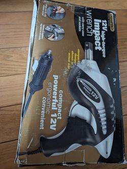 12 volt impact wrench cigarette lighter DuraPro 15-132 12-Volt Corded 1/2-Inch Impact Wrench with Cigarette Lighter  Connection for Sale in New Haven, CT