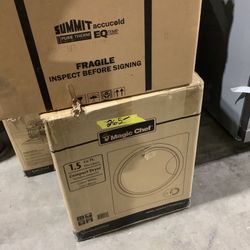 Magic Chef Compact 1.5 cu. ft. Electric Dryer in White