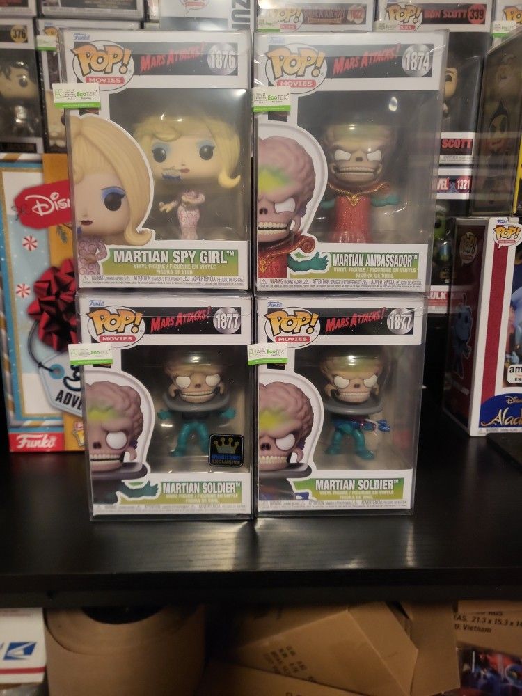 Funko Pop Mars Attacks Bundle
