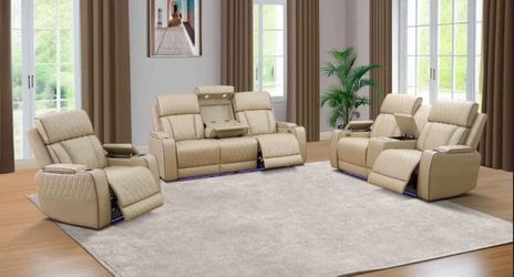 Brand New Power Reclining Couch Set