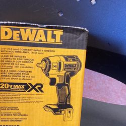 Dewalt 3/8” XR  Compact Impact Wrench Tool Only 