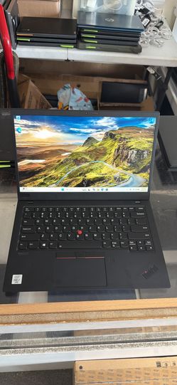 Lenovo Thinkpad X1 Carbon 16GB RAM 256GB SSD Core i7 Windows 11 Pro