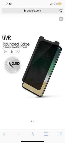 Privacy screen for iPhone X