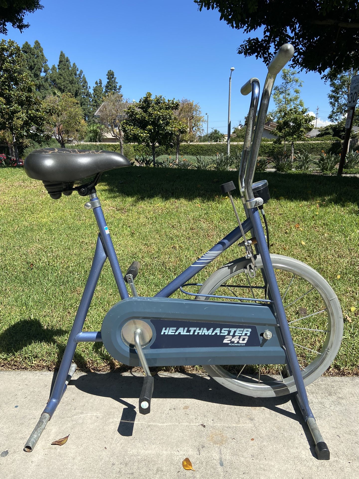 Stationary Exercise Bicycle Compact