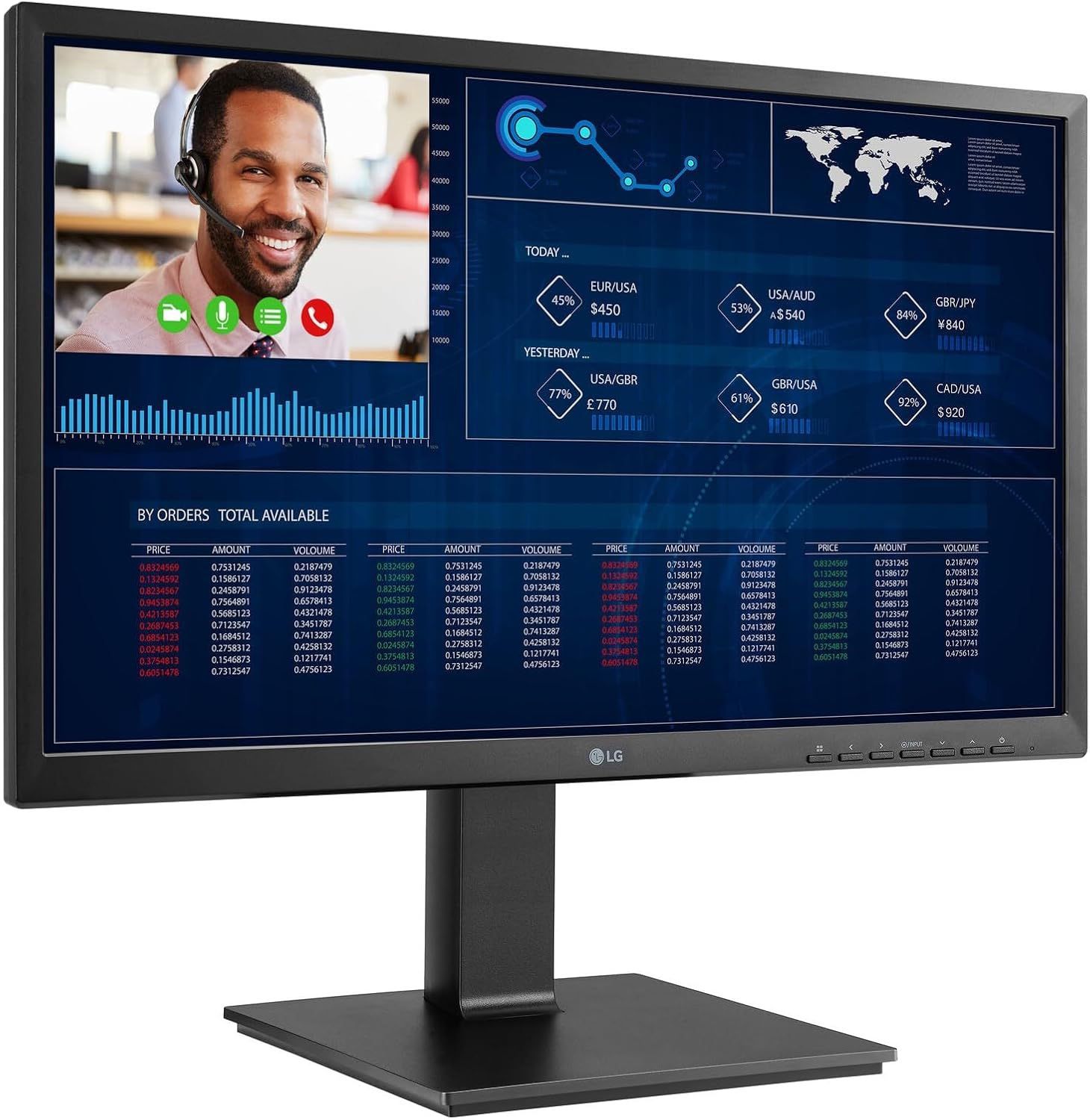 LG 24” Thin Client All-in-One Monitor, Black