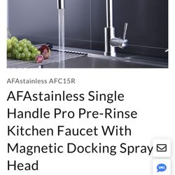 AFA Stainless Steel Heavy Duty Faucet