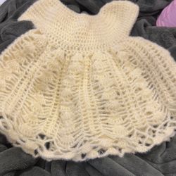 Girls Knitting Frock