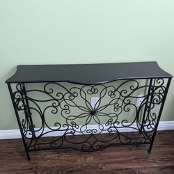 Metal Entry Table Console Table 
