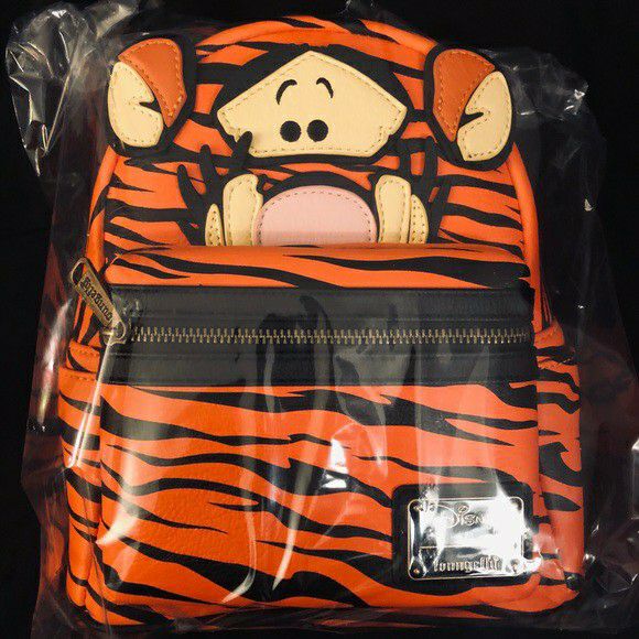 Rare Mint Condition Faux Leather Tigger lougefly