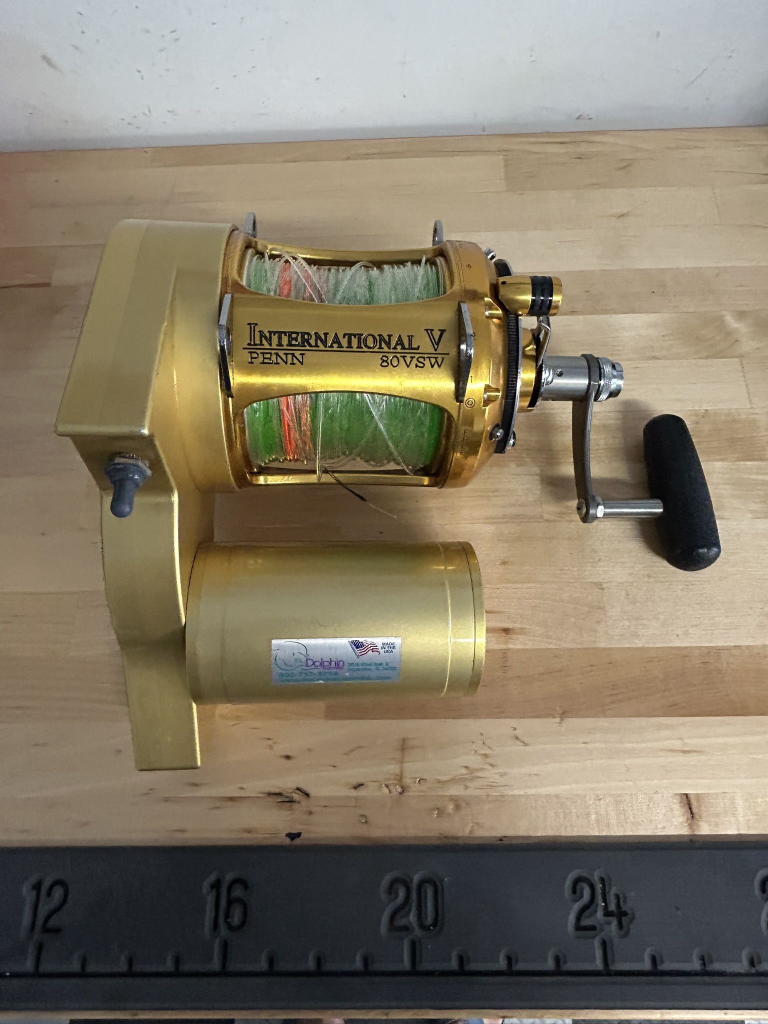 Penn 80VSW with Dolphin Electric Motor