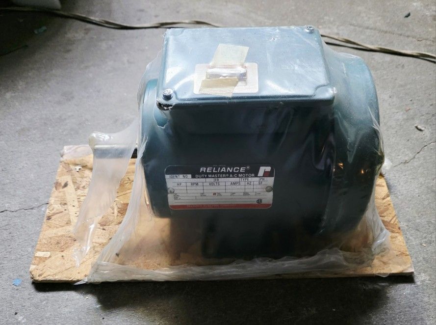Reliance Duty Master Electric Motor, Brand New