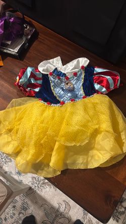 Disney Snow White Girls Costume Dress