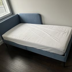 Blakulen IKEA Bed Frame With Corner Headboard
