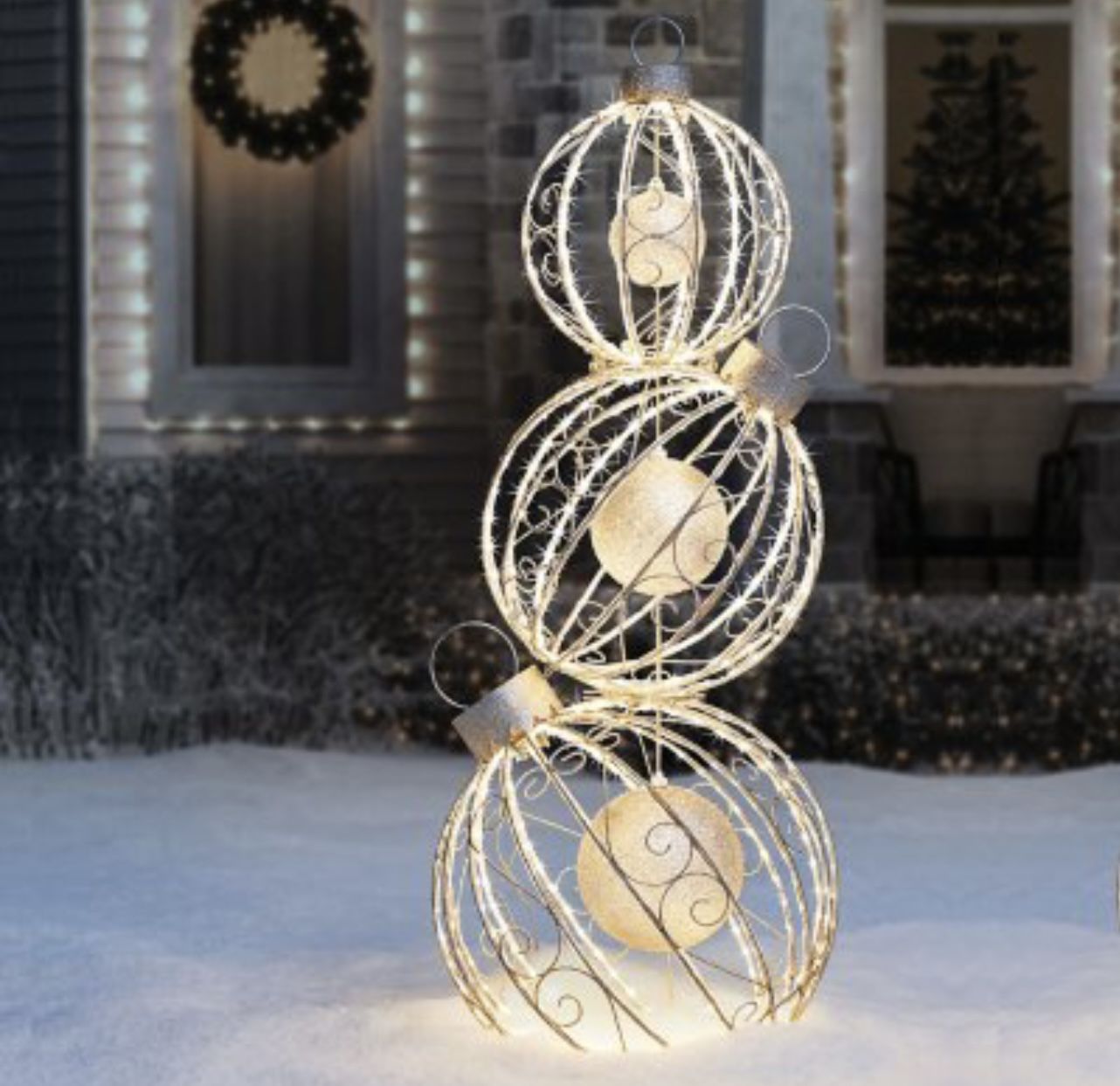 Christmas Ornament Yard Decoration