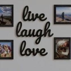 Wallverbs live laugh love picture frames NEW IN BOX, NEVER USED!  GREAT CHRISTMAS PRESENT 🎁