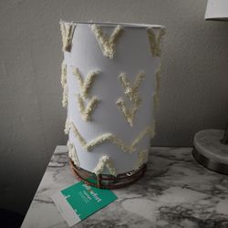 Pillowfort Nightlight with Tufted Fabric Shade
