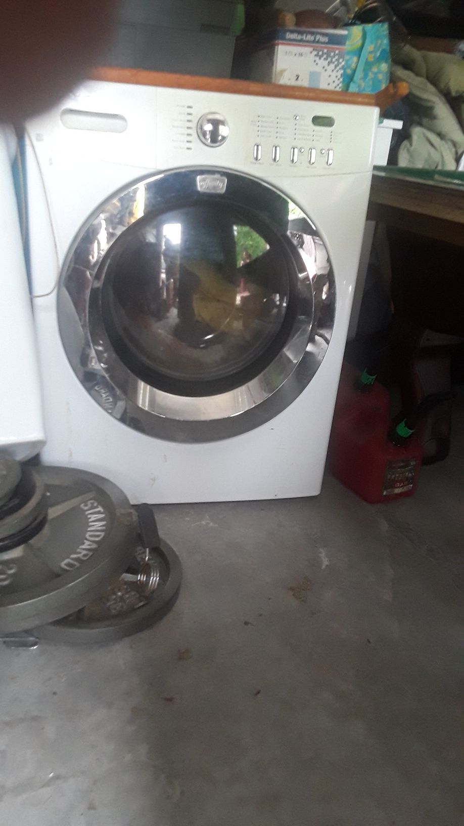 Matching washer and gas dryer