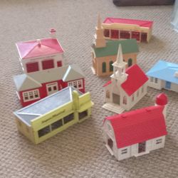 Plasticville Buildings $15 a piece.