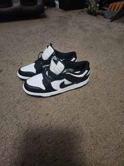 Men and Youth Black And White Nike Air