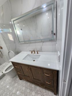BATHROOM TILES/ ACRYLIC PVC PANELS/PORCELAINS