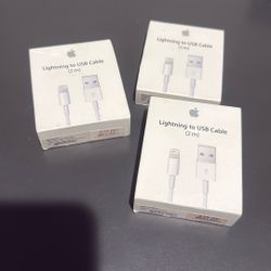Apple Original 1m And 2m Lighting To USB Cable