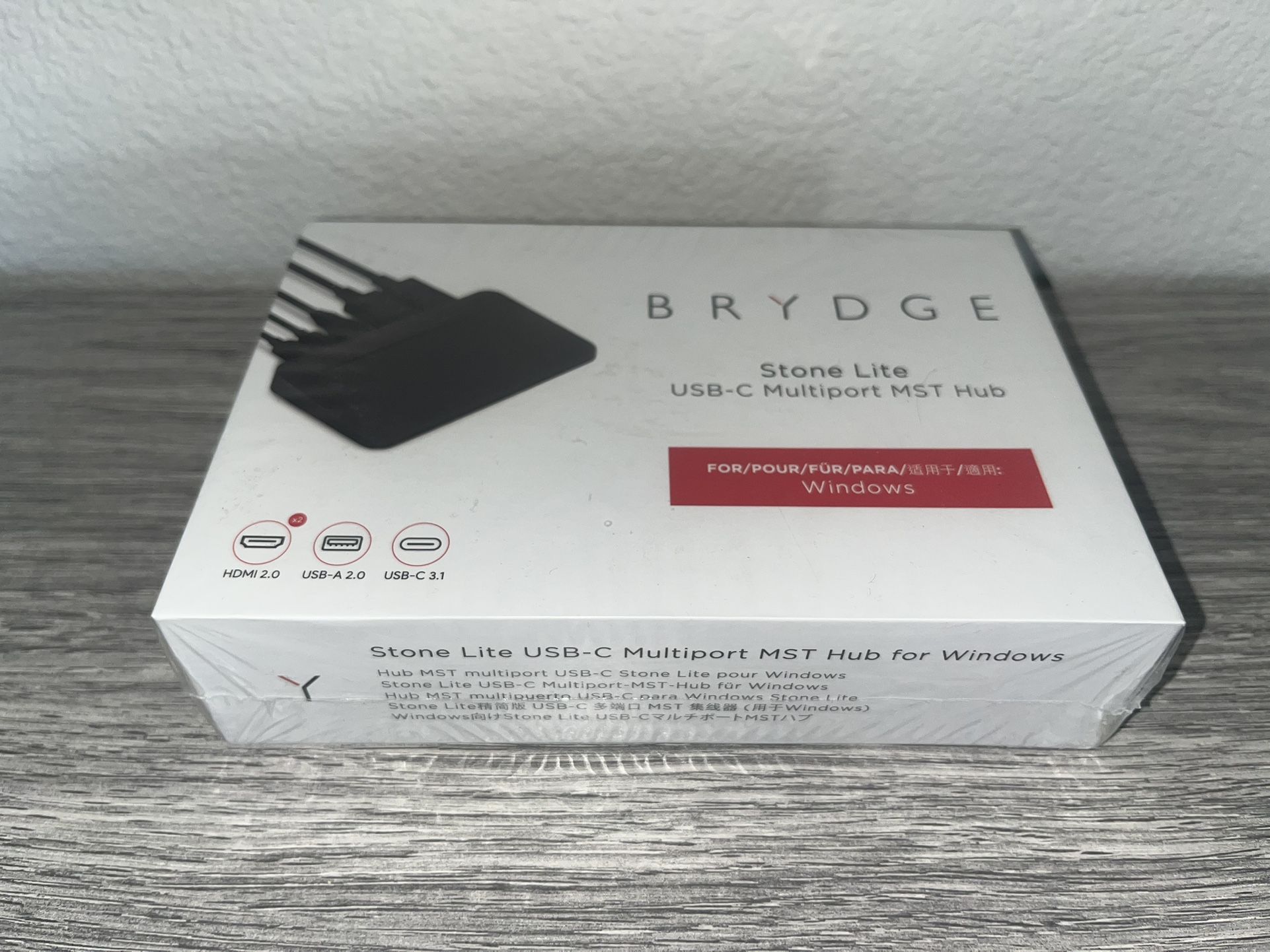 Brydge Stone Lite USB-C Multiport Hub - Sealed