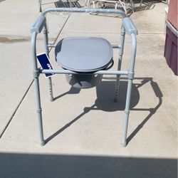 Folding Commode Seat