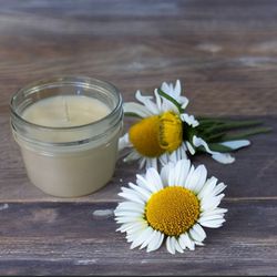 Soy Wax Scented Candle (Chamomile)