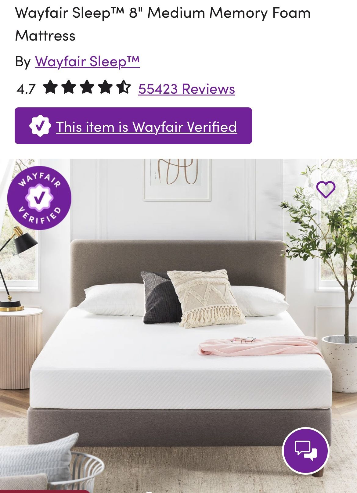 Queen Mattress And Bed Frame