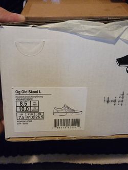Og Old Skool L SIZE 8.5 MEN