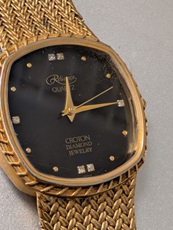 RELIANCE DIAMOND WATCH GOLD BAND