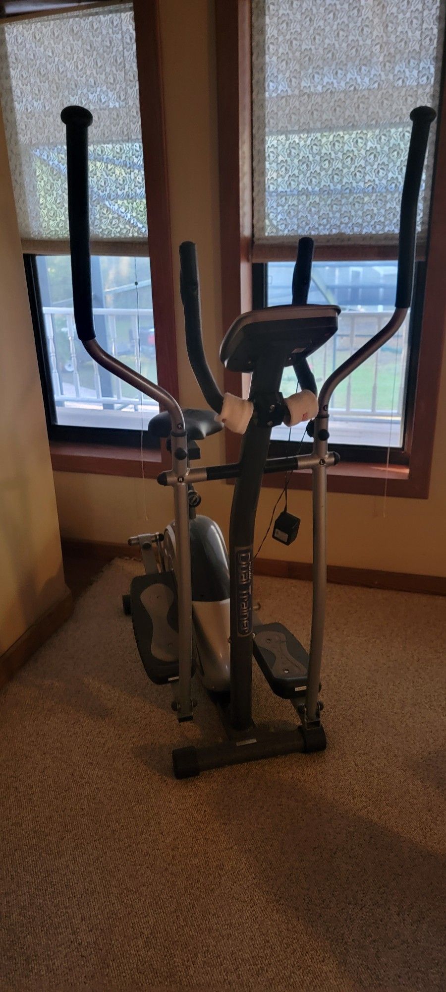 Dual Trainer Exercise Bike / Elliptical