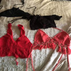Crochet summer tops