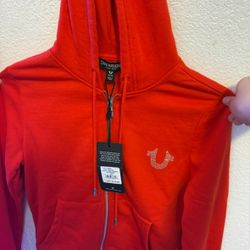 red true  religion jacket xs