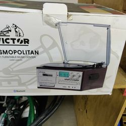 Bluetooth Turntable Music Center 